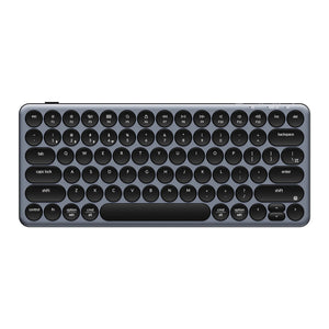 Keychron b3 pro-k1 toetsenbord (grijs, us lay-out (qwerty), scissor switches, 75%, abs keycaps, 2.4 ghz | bluetooth | usb)