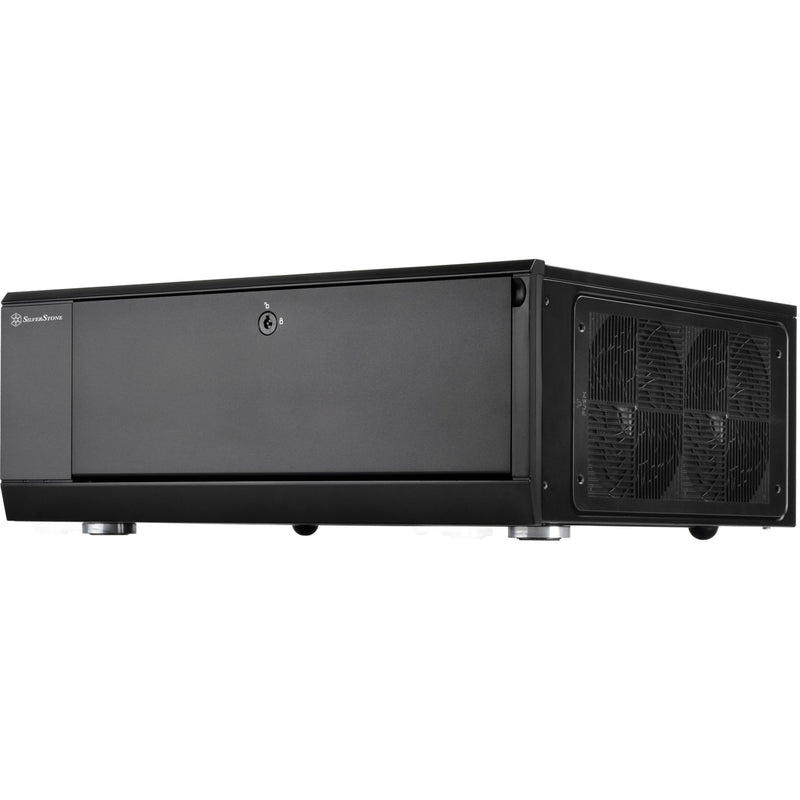 Load image into Gallery viewer, Silverstone sst-gd10b htpc behuizing (zwart | 2x usb-a)
