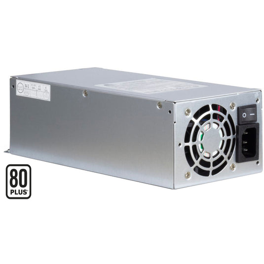 Inter-tech aspower u2a-b20600-s 600 watt voeding (grijs)