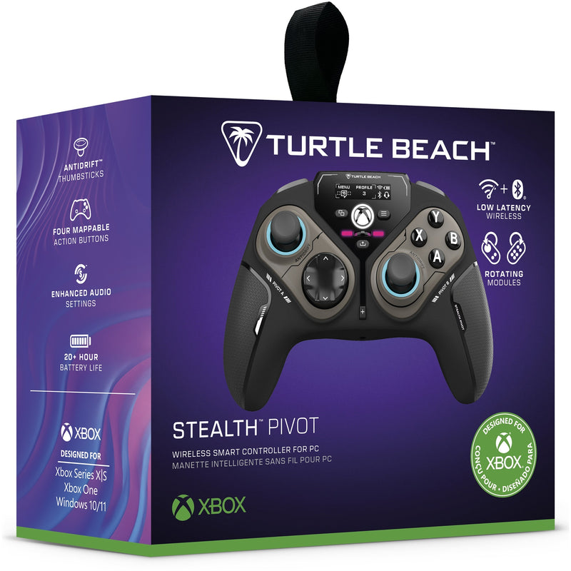 Load image into Gallery viewer, Turtle beach stealth pivot draadloze slimme controller (zwart, 2,4 ghz bluetooth usb, pc, xbox, android)

