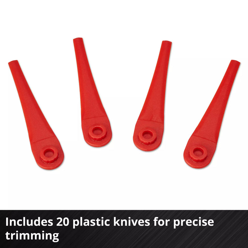 Load image into Gallery viewer, Einhell accu grastrimmer gc-ct 18 2411 li p-solo (rood zwart, accu en oplader niet inbegrepen)
