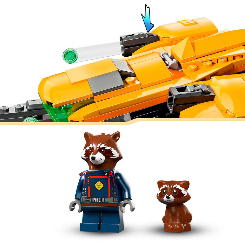 Afbeelding laden in galerijviewer, Lego marvel - het schip van baby rocket constructiespeelgoed (76254)
