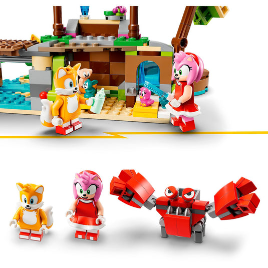 Lego sonic the hedgehog - amy's dierenopvangeiland constructiespeelgoed (76992)