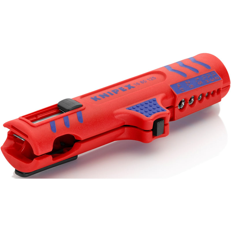 Load image into Gallery viewer, Knipex universele kabelstripper 1685125sb kabelstrip- ontmantelingsgereedschap (rood blauw)
