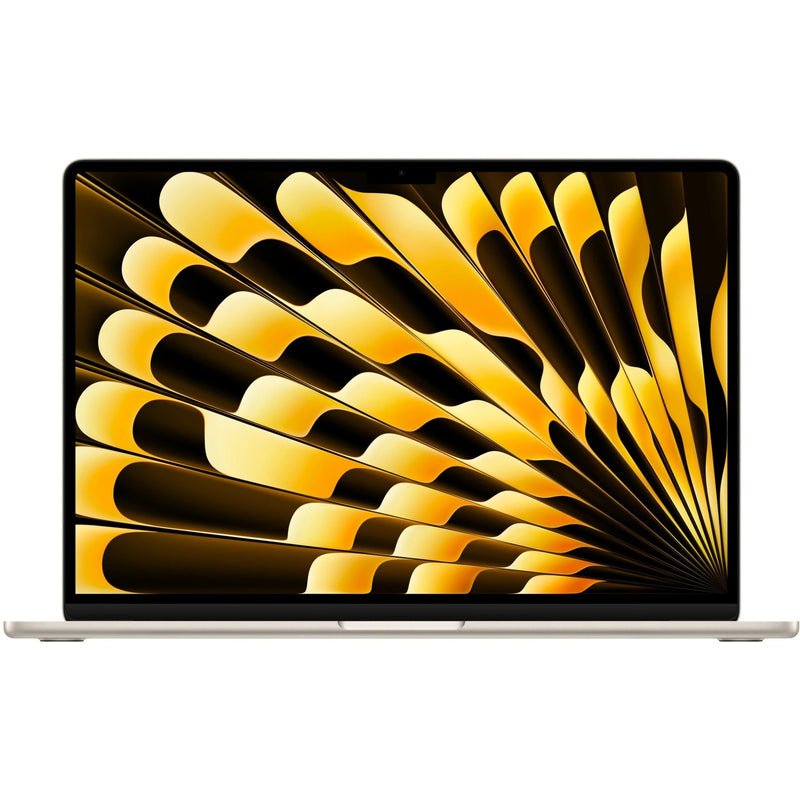 Load image into Gallery viewer, Apple macbook air 15 (mqkv3n a) refurbished laptop (sterrenlicht | m2 | 10-core gpu | 8 gb | 512 gb ssd)
