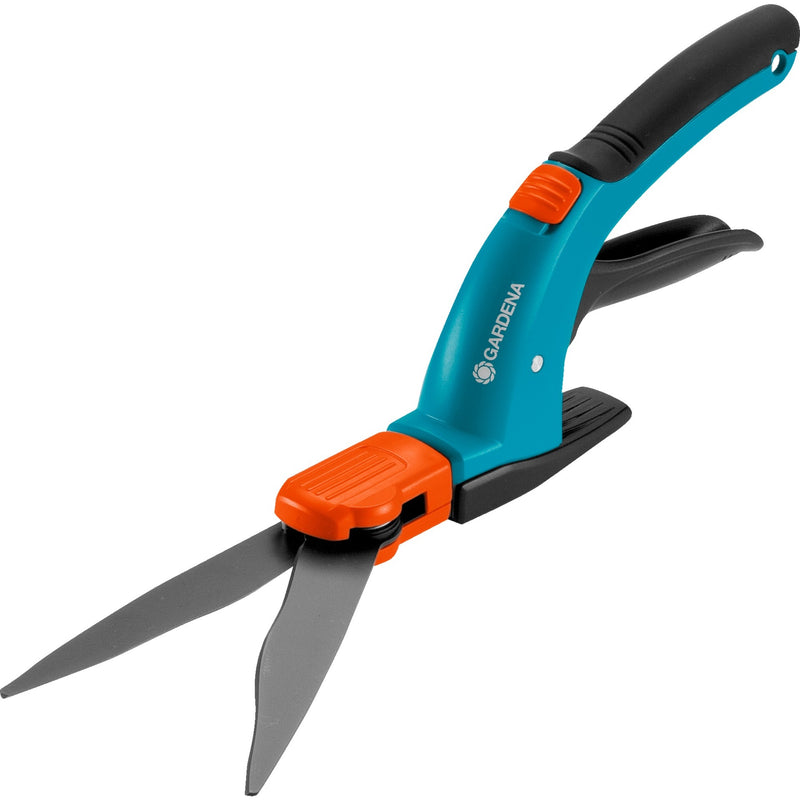 Load image into Gallery viewer, Gardena comfort grasschaar, draaibaar (turquoise zwart, 8734-20)
