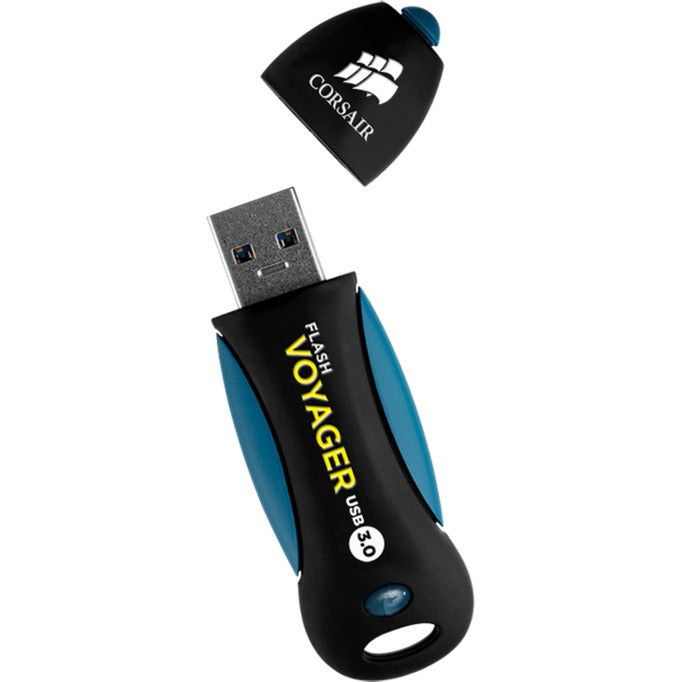 Load image into Gallery viewer, Corsair flash voyager usb 3.0 256 gb usb-stick (zwart blauw, cmfvy3a-256gb)
