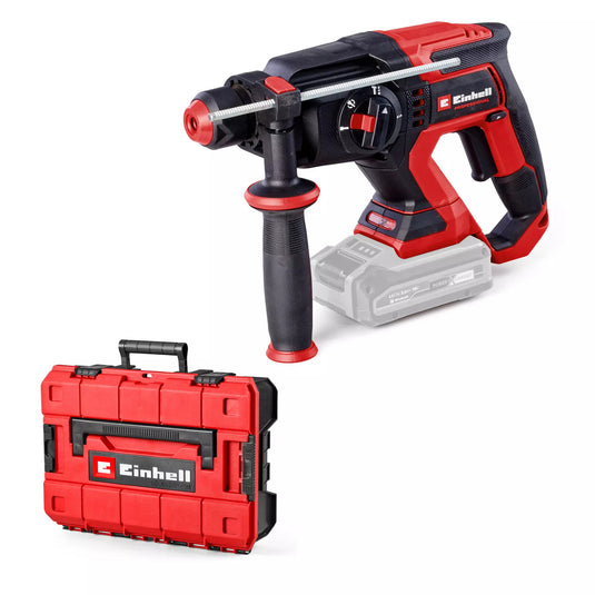 Einhell tp-hd 18 22 d li bl - solo professional accu boorhamer (rood zwart, accu en oplader niet inbegrepen, incl. opbergkoffer e-case s-f)