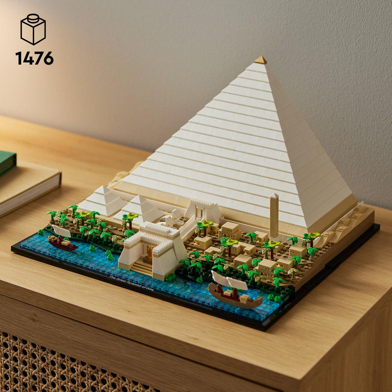 Afbeelding laden in galerijviewer, Lego architecture - grote piramide van gizeh constructiespeelgoed (21058)
