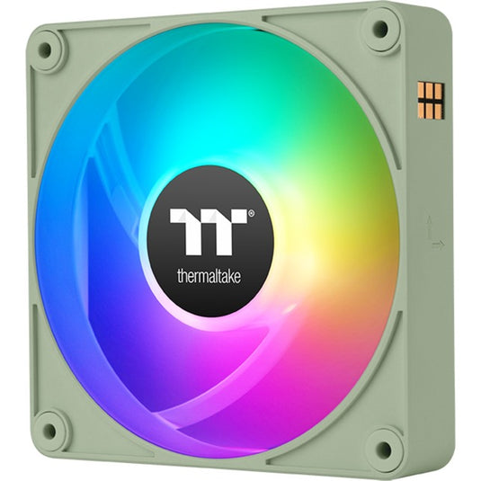 Thermaltake ct120 ex argb sync pc cooling fan matcha green (3-fan pack) case fans (lichtgroen, 3 stuks, 120 x 120 x 25 mm, pwm)