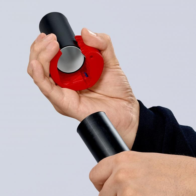 Load image into Gallery viewer, Knipex bix 90 22 10 bk pijpsnijder (rood blauw)
