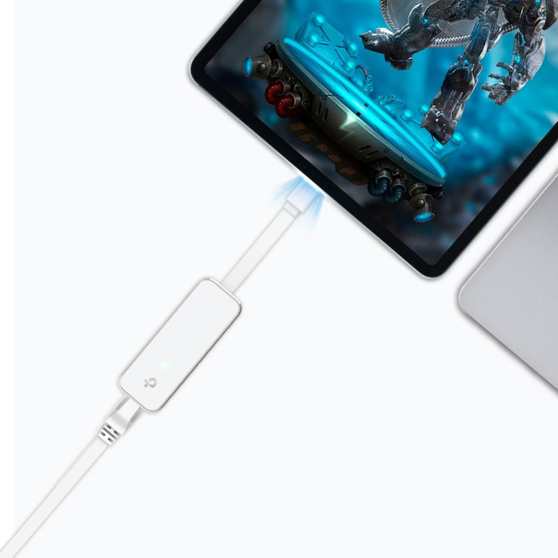 Load image into Gallery viewer, Tp-link usb type-c to rj45 gigabit ethernet netwerkadapter (wit)
