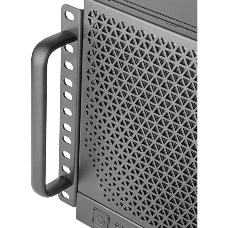 Load image into Gallery viewer, Silverstone rm51 rack behuizing (zwart | 5u | 2x usb-a | 1x usb-c)
