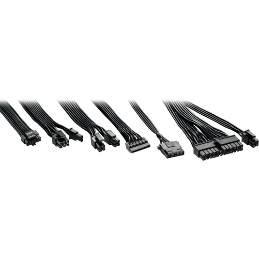Sharkoon rebel p20 sfx modulaire 750 watt voeding (zwart, 1x 12v-2x6, 2x pcie)
