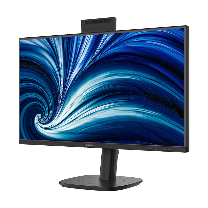 Afbeelding laden in galerijviewer, Philips 24b2n3200jh 00 23.8 monitor (zwart, vga, hdmi, displayport, usb-c, webcam, 120 hz)
