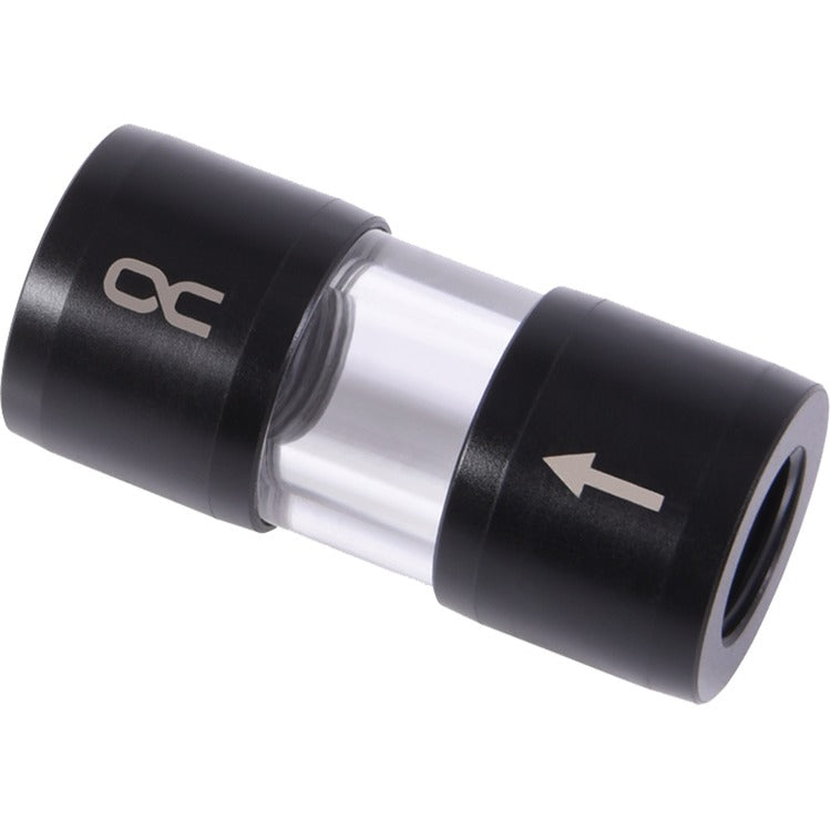 Load image into Gallery viewer, Alphacool eiszapfen acryl acetal inline filter g1 4 inner thread (zwart transparant)
