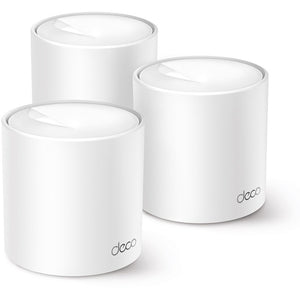 Tp-link deco x10 mesh router (wit, 3 stuks)