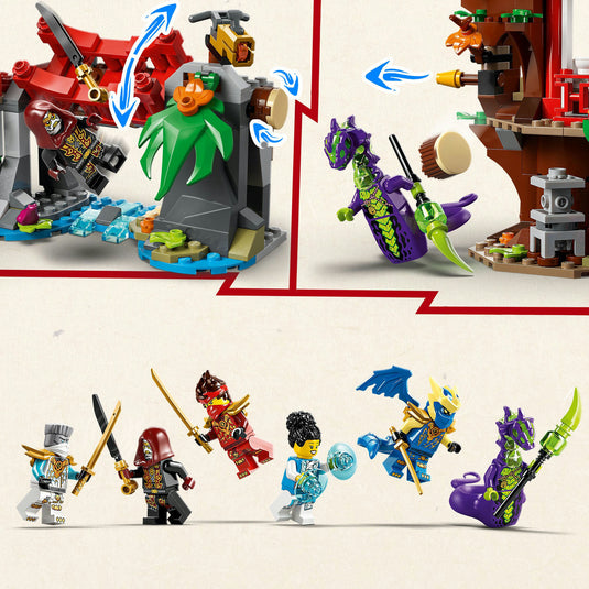 Lego ninjago 71857 ninjavoertuigen bij de boomhut