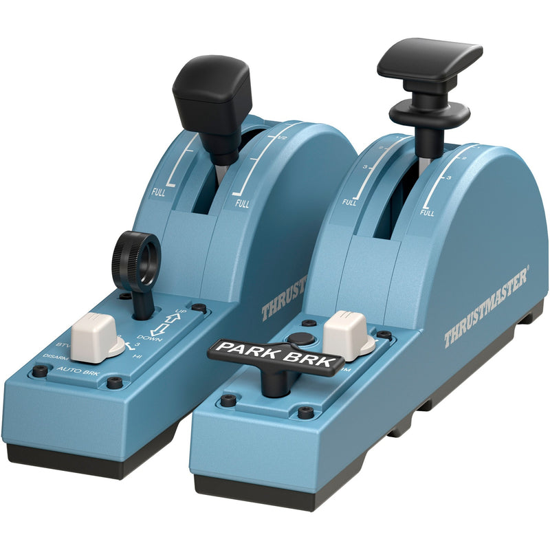 ギャラリービューアに画像をロードする, Thrustmaster tca quadrant add-on airbus edition gaming gasregelaar (blauwgrijs zwart, pc)
