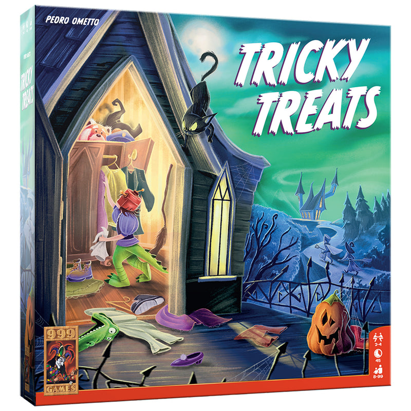 ギャラリービューアに画像をロードする, 999games 999 games tricky treats bordspel (nederlands, 2 - 4 spelers, 45 minuten, vanaf 8 jaar)
