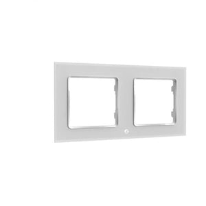Shelly wall frame 2 wall switch afdekking (wit)