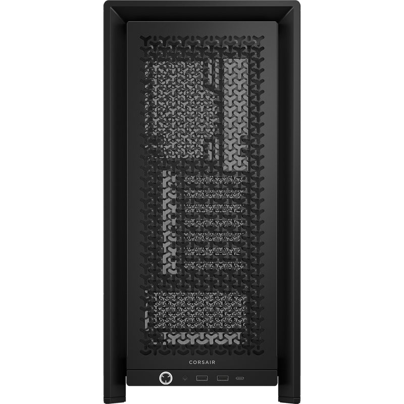 Load image into Gallery viewer, Corsair frame 4000d midi tower behuizing (zwart | 2x usb-a | 1x usb-c | tempered glass)

