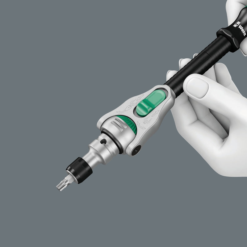 Load image into Gallery viewer, Wera 8100 sc 2 zyklop speed-ratelset, 1 2 , 37‑delig gereedschapsset (zwart groen, snelheidsratel met draaibare kop)
