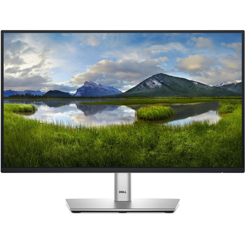 Afbeelding laden in galerijviewer, Dell p2225h 21.5 monitor (zwart zilver, hdmi, displayport, 3x usb-a, usb-b, usb-c)
