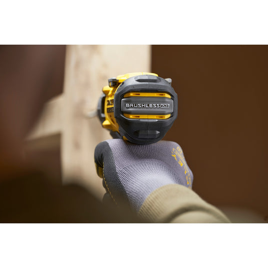 Stanley fatmax v20 18v borstelloze schroefklopboormachine (geel zwart, accu en oplader niet inbegrepen)