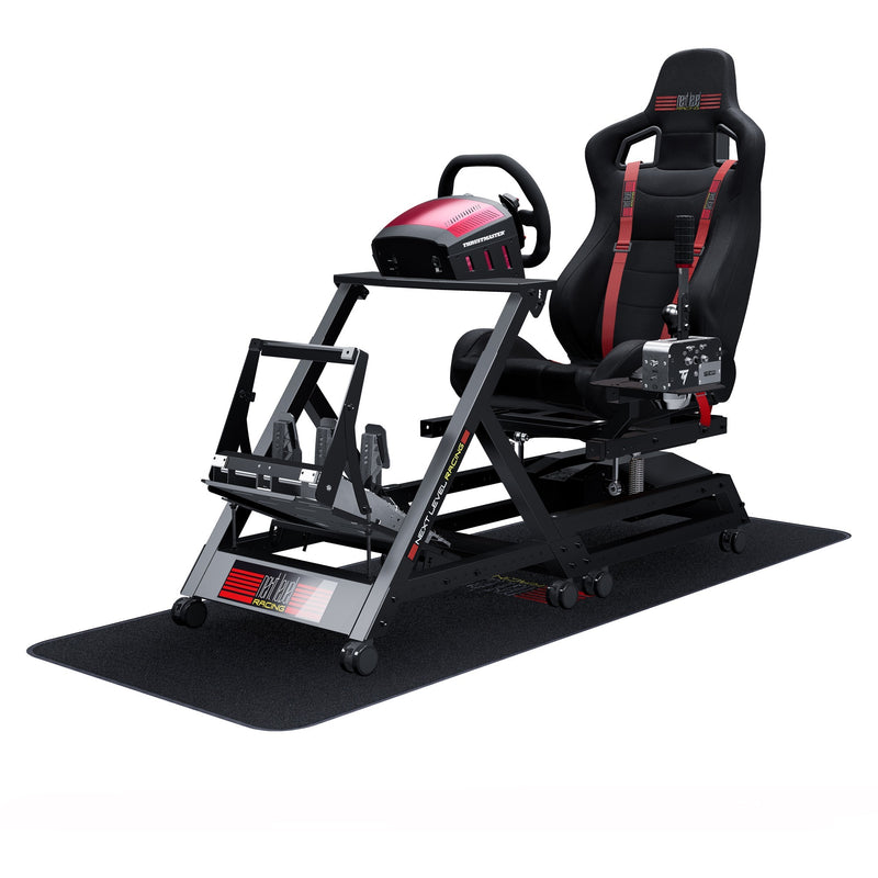 Load image into Gallery viewer, Next level racing gttrack simulator cockpit racing simulator (zwart)
