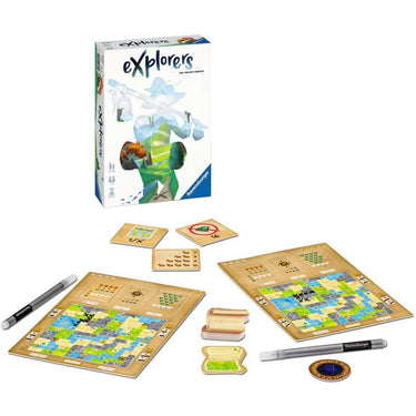 Ravensburger explorers bordspel (engels, 1 - 4 spelers, 20 - 30 minuten, vanaf 8 jaar)