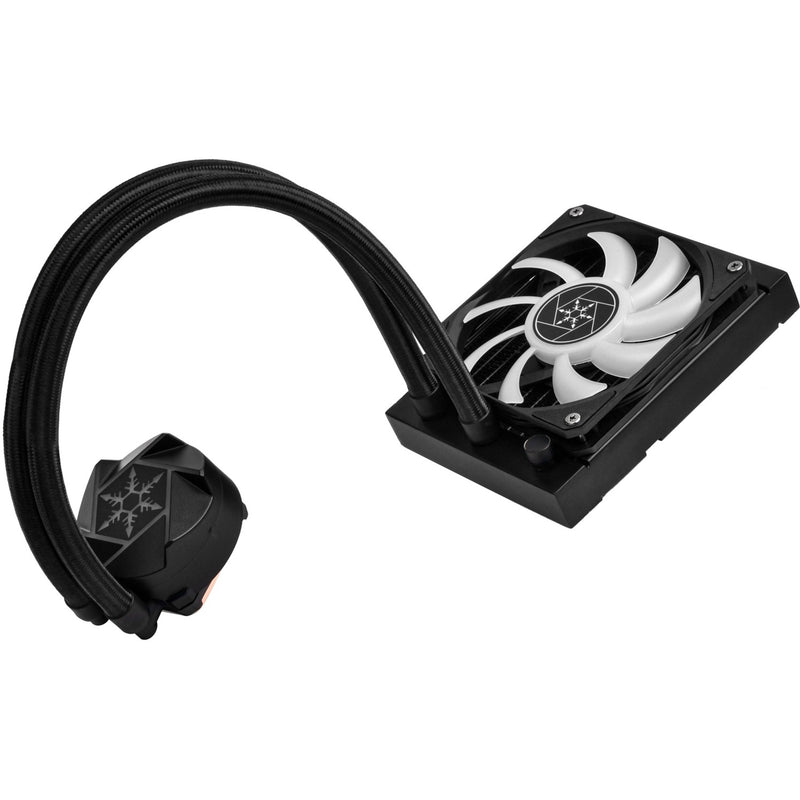 Chargez l'image dans la visionneuse de la galerie, Silverstone vida 120 slim waterkoeling (zwart)
