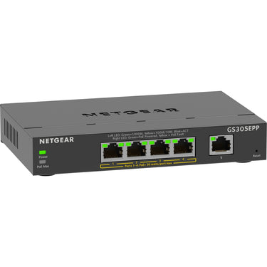 Abi schakelaar netgear gs305epp-100pes zwart