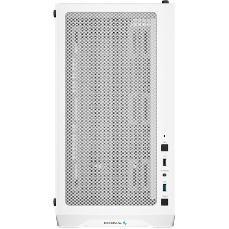 Load image into Gallery viewer, Deepcool cc360 argb midi tower behuizing (wit | 2x usb-a | rgb | tempered glass)
