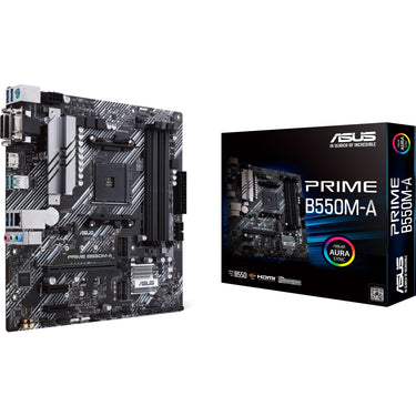 Asus prime b550m-a socket am4 moederbord (raid, gb-lan, sound, µatx)