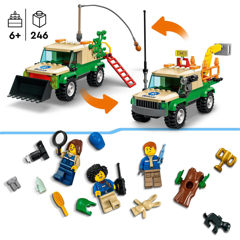Load image into Gallery viewer, Lego city - wilde dieren reddingsmissies constructiespeelgoed (60353)
