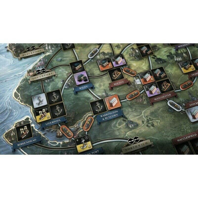 ギャラリービューアに画像をロードする, Asmodee brass: lancashire bordspel (engels, 2 - 4 spelers, 120 - 180 minuten, vanaf 14 jaar)
