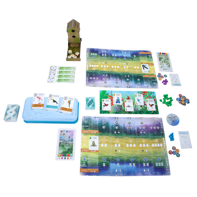 Chargez l'image dans la visionneuse de la galerie, 999games 999 games wingspan: midden- en zuid-amerika bordspel (uitbreiding, nederlands, 1 - 5 spelers, 40 - 70 minuten, vanaf 10 jaar)
