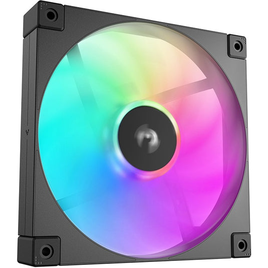Deepcool fd14 argb case fans (zwart, 3 stuks, 140 x 140 x 25 mm, pwm)
