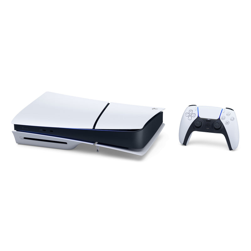 Load image into Gallery viewer, Sony playstation 5 (slim) - 1 tb - fortnite flowering chaos bundel spelconsole (wit zwart)
