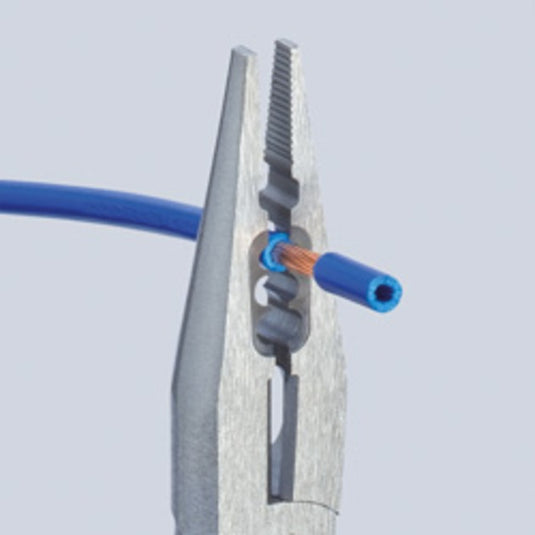 Knipex bedradingstang 13 02 160 (rood blauw)