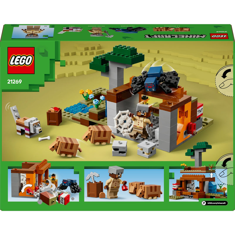 Load image into Gallery viewer, Lego minecraft 21269 de gordeldieren bij de mijn
