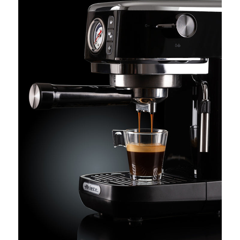 Load image into Gallery viewer, Ariete moderna espresso slim 1381 12 espressomachine (zwart)
