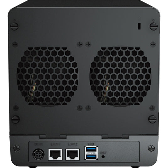 Synology diskstation ds423 nas (zwart, 2x rj-45, 2x usb-a 3.2 (5 gbit s))