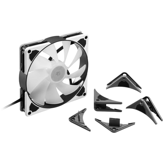 Sharkoon silentstorm 140 pwm rgb case fan (140 x 140 x 25 mm)