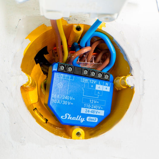 Shelly gen3 - slimme schakelaar - wi-fi - bluetooth gateway