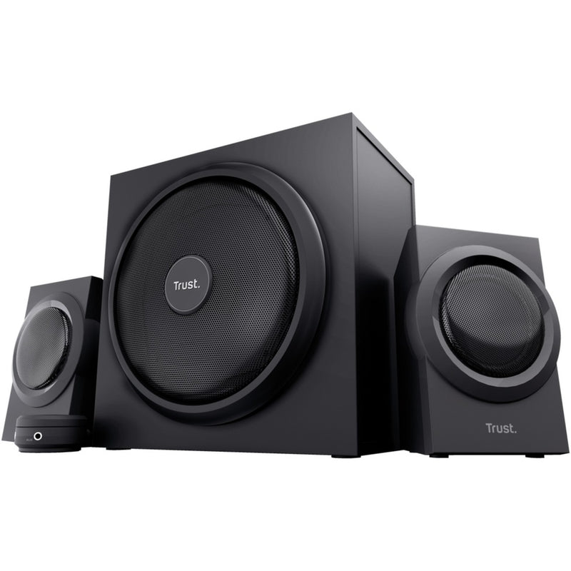 Load image into Gallery viewer, Trust yuri 2.1 speaker set pc-luidspreker (zwart)
