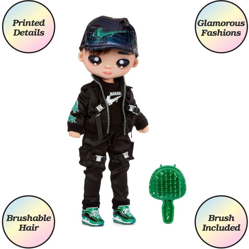 Chargez l'image dans la visionneuse de la galerie, Mga entertainment na! na! na! surprise teens fashion doll - parker scorch (dragon boy) pop
