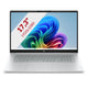 Hp omnibook 3 laptop ai 17-dg0005ndx (e10kpea) 17.3 laptop (zilver | core 5 315 | intel graphics | 12 gb | 512 gb ssd)
