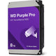 Wd purple pro 8 tb harde schijf (8002purp, sata 600, af, 24 7)